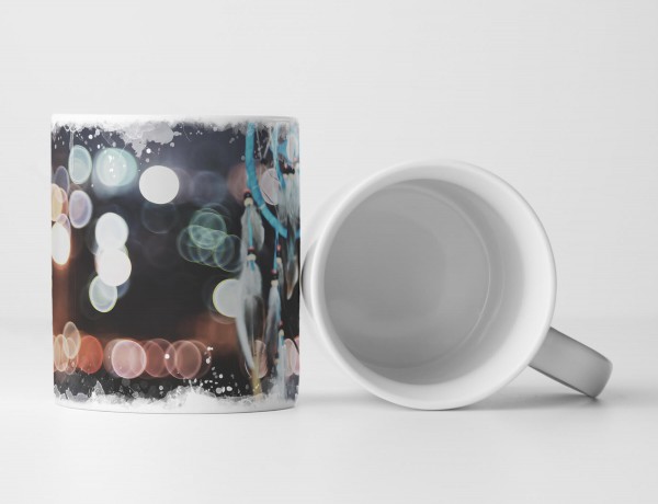 Paul Sinus Art Tasse Geschenk Traumfänger – Fotografie selektiver Fokus