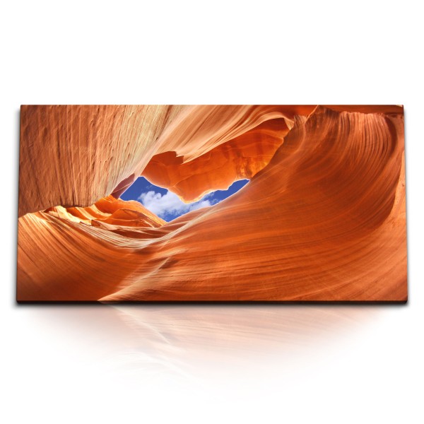 Kunstdruck Bilder 120x60cm Lower Antelope Canyon Arizona USA Sandsteinhöhle Rot