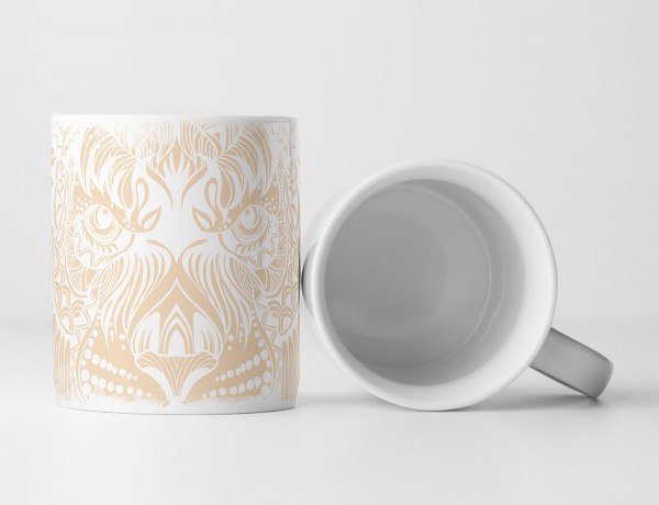 Paul Sinus Art EAU ZONE Motiv Spruch Tasse Geschenk