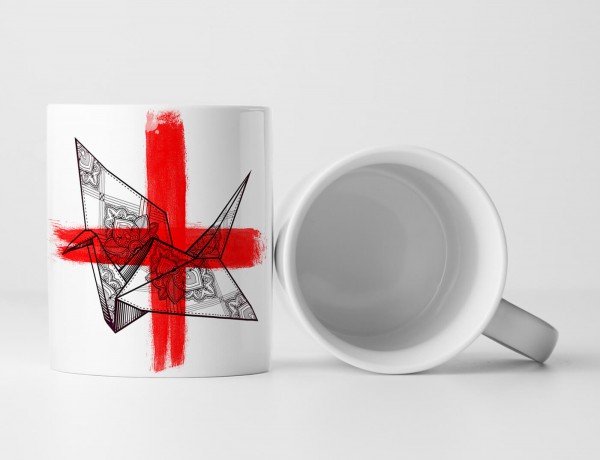 Paul Sinus Art EAU ZONE Motiv Spruch Tasse Geschenk