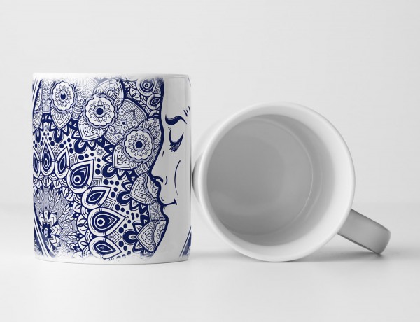 Paul Sinus Art EAU ZONE Motiv Spruch Tasse Geschenk