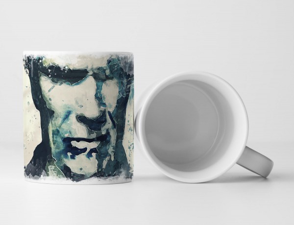 Paul Sinus Art Clint Eastwood Tasse als Geschenk, Design Sinus Art