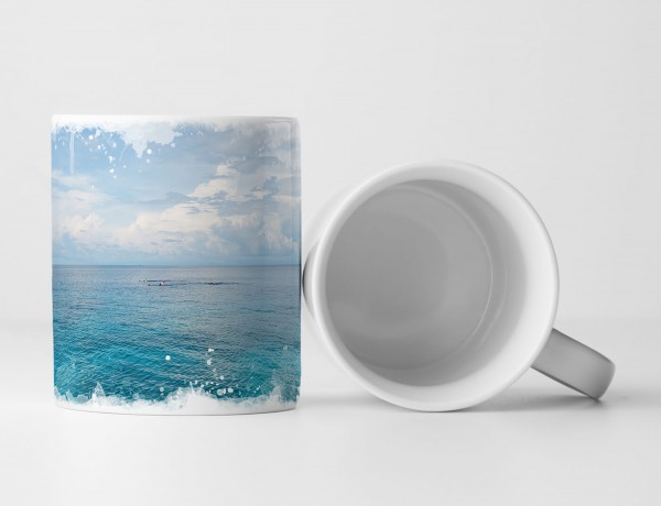 Paul Sinus Art Tasse Geschenk Landschaftsfotografie – Himmel und Meer Similan Insel Thailand