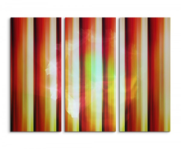 Paul Sinus Art 130x90cm Wandbild Abstrakt 1453 -3x90x40cm