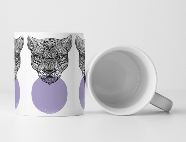 Paul Sinus Art EAU ZONE Motiv Spruch Tasse Geschenk