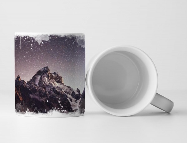 Paul Sinus Art Tasse Geschenk Naturfotografie – fantastischer Sternenhimmel