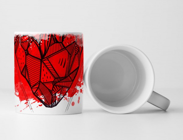 Paul Sinus Art EAU ZONE Motiv Spruch Tasse Geschenk