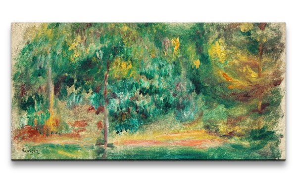 Paul Sinus Art Remaster 120x60cm Pierre-Auguste Renoir weltberühmtes Wandbild Impressionismus Paysage Natur