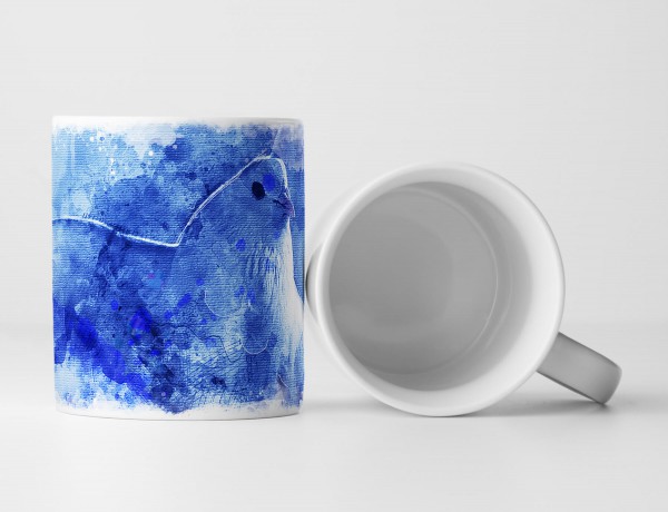 Paul Sinus Art Peace Tasse als Geschenk, Design Sinus Art