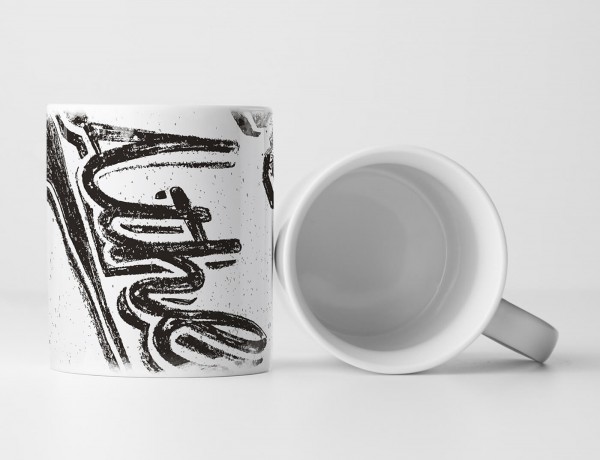 Paul Sinus Art EAU ZONE Motiv Spruch Tasse Geschenk