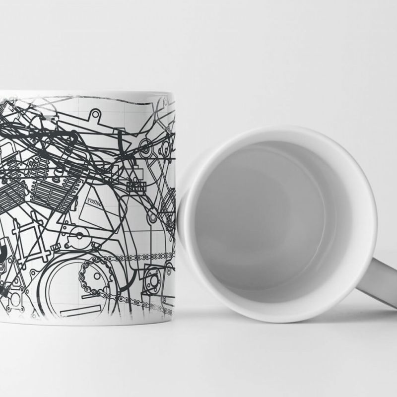 EAU ZONE Motiv Spruch Tasse Geschenk