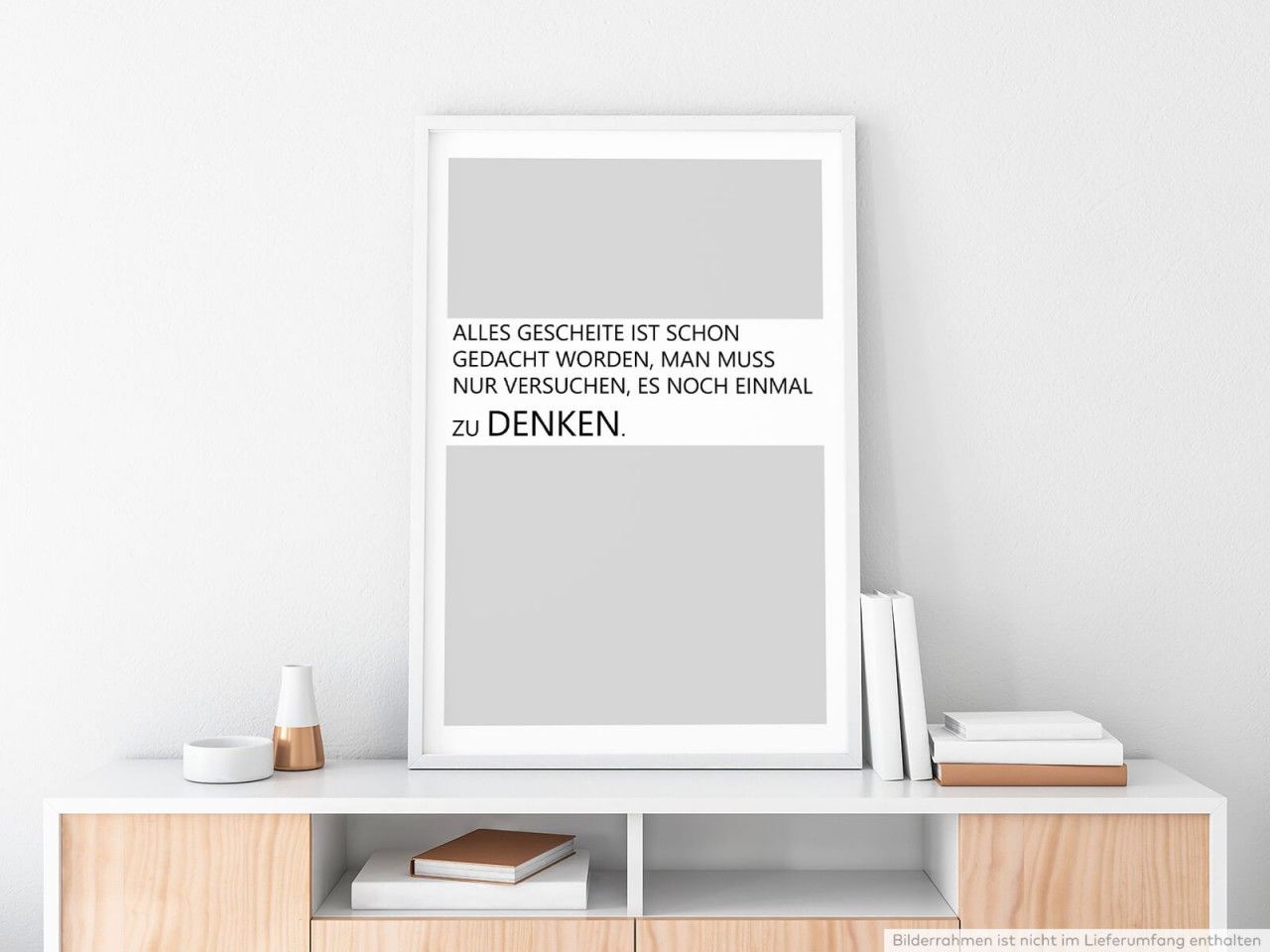 Poster in 60x90cm – Abwarten und Tee trinken., Poster in 60x90cm – Alles besiegt die Liebe., Poster in 60x90cm – Alles Gescheite ist schon gedacht worden, man muss nur versuchen, es noch einmal, Poster in 60x90cm – Alles was du willst, ist auf der anderen Seite der Angst., Poster in 60x90cm – Am Ende der Ausreden beginnt dein Leben., Poster in 60x90cm – An der Vergangenheit hängt nur, wer keinen Mut für die eigene Zukunft hat., Poster in 60x90cm – Anfangen ist leicht, beharren ist Kunst., Poster in 60x90cm – Arbeit, Müßigkeit und Ruh, schliesst dem Arzt die Türe zu., Poster in 60x90cm – Auch aus Steinen, die einem in den Weg gelegt werden, kann man schönes bauen., Poster in 60x90cm – Auch im Alphabet kommt Anstrengung vor Erfolg., Poster in 60x90cm – Aufwachen ist die beste Art, seine Träume wahr zu machen., Poster in 60x90cm – Beginne dich selbst zu lieben und es wird dich nicht interessieren wer dich hass, Poster in 60x90cm – Bevor wir fallen, fallen wir lieber auf., Poster in 60x90cm – Chancen multiplizieren sich, wenn man sie ergreift., Poster in 60x90cm – Das beste Gebet ist Geduld., Poster in 60x90cm – Das Leben ist ein Spiel, spiele um zu gewinnen., Poster in 60x90cm – Das Leben und dazu eine Katze, das gibt eine unglaubliche Summe., Poster in 60x90cm – Das Leben und die Liebe können einfach sein, wenn du es leicht nimmst., Poster in 60x90cm – Dein Körper kann alles schaffen. Es ist dein Geist, den du überzeugen musst., Poster in 60x90cm – Dein stärkster Muskel ist dein Wille!, Poster in 60x90cm – Denke daran, dass schweigen manchmal die beste Antwort ist., Poster in 60x90cm – Denken wird Angst nicht überwinden. Handeln schon!, Poster in 60x90cm – Der beste Anker ist das Haus., Poster in 60x90cm – Der Charakter ruht auf der Persönlichkeit, nicht auf den Talenten., Poster in 60x90cm – Der Clown ist die wichtigste Mahlzeit am Tag., Poster in 60x90cm – Der Geist ist die Quelle aller Verwirrung., Poster in 60x90cm – Der Kuss ist der Reim im Gedicht der Liebe., Poster in 60x90cm – Der Verstand teilt, aber das Herz verbindet., Poster in 60x90cm – Der Weg liegt nicht im Himmel der Weg liegt im Herzen., Poster in 60x90cm – Der Wille ist der Schlüssel, der Weg nur das Schloss, und der Mut die Klinke., Poster in 60x90cm – Die Gegenwart ist der größte Baustein der Zukunft., Poster in 60x90cm – Die grausame Ironie der Hausarbeit ist: Die Leute bemerken nur wenn du sie nicht, Poster in 60x90cm – Die Herrschaft über den Augenblick ist die Herrschaft über das Leben., Poster in 60x90cm – Die Küsse sind das Kleingeld der Liebe., Poster in 60x90cm – Die Liebe ist blind, oder sie drückt ein Auge zu., Poster in 60x90cm – Die Lippen einer Frau sind das Tor zu ihrer Seele., Poster in 60x90cm – Die schönsten Erinnerungen sammelt man zu zweit., Poster in 60x90cm – Die schwierigste Zeit in unserem Leben ist die beste Gelegenheit, innere Stärke, Poster in 60x90cm – Die Welt urteilt nach dem Scheine., Poster in 60x90cm – Die wertvollsten Erinnerungen fangen mit Mut an., Poster in 60x90cm – Du bekommst nichts sauber, ohne etwas anderes schmutzig zu machen., Poster in 60x90cm – Du kannst die Zukunft verändern mit dem was du heute tust., Poster in 60x90cm – Du wirst morgen sein, was du heute denkst., Poster in 60x90cm – Dumme Gedanken hat jeder, aber der Weise verschweigt sie., Poster in 60x90cm – Egal wie gut es dir geht, Bill Gates besser., Poster in 60x90cm – Ein Kuss ist die schönste Art, gemeinsam den Mund zu halten., Poster in 60x90cm – Ein Mensch ohne Ziele ist wie ein Vogel ohne Flügel., Poster in 60x90cm – Ein Tag ohne ein Lächeln ist ein verschwendeter Tag., Poster in 60x90cm – Ein weises Mädchen kennt ihre Grenzen, ein cleveres Mädchen weiß, dass Sie keine, Poster in 60x90cm – Ein Ziel ist ein Traum mit Termin., Poster in 60x90cm – Einen Kuss kann man abwischen, aber das Feuer im Herzen nicht löschen., Poster in 60x90cm – Eines meiner Ziele ist, immer Ziele zu haben., Poster in 60x90cm – Ene kluge Frau vergisst nie ein Rätsel zu sein., Poster in 60x90cm – Erinnere dich daran, warum du begonnen hast., Poster in 60x90cm – Erstrebe das, womit du glücklich bist., Poster in 60x90cm – Es gibt keine Ausrede, es nicht zu versuchen., Poster in 60x90cm – Es gibt keinen Weg zum Glück. Glücklich-sein ist der Weg., Poster in 60x90cm – Es gibt Wichtigeres im Leben, als beständig dessen Geschwindigkeit zu erhöhen., Poster in 60x90cm – Es ist dein Leben, verpass es nicht., Poster in 60x90cm – Es ist der Geist, der sich den Körper baut., Poster in 60x90cm – Es ist ein guter Tag um einen guten Tag zu haben., Poster in 60x90cm – Es ist nicht der Berg, den wir bezwingen  wir bezwingen uns selbst., Poster in 60x90cm – Es ist nicht genug zu wissen, man muss auch anwenden. Es ist nicht genug zu woll, Poster in 60x90cm – Es ist nirgends schöner als daheim, und wenn das zuhause bloß ein Saustall ist.