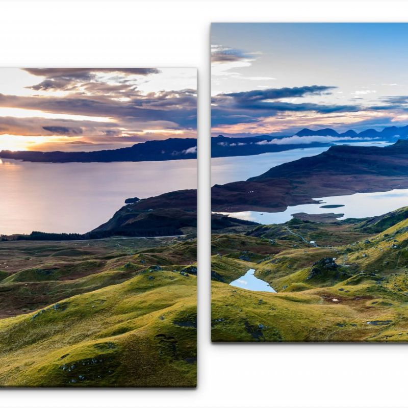 Schottland Panorama Wandbild in verschiedenen Größen