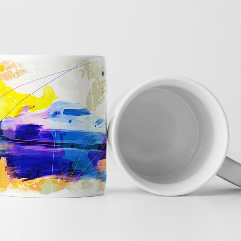 Speedboat Tasse als Geschenk,  Design Sinus Art