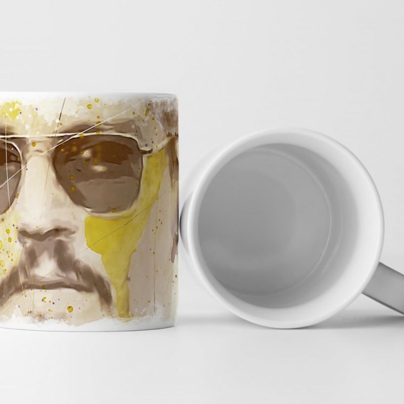 Johnny Depp Tasse als Geschenk,  Design Sinus Art