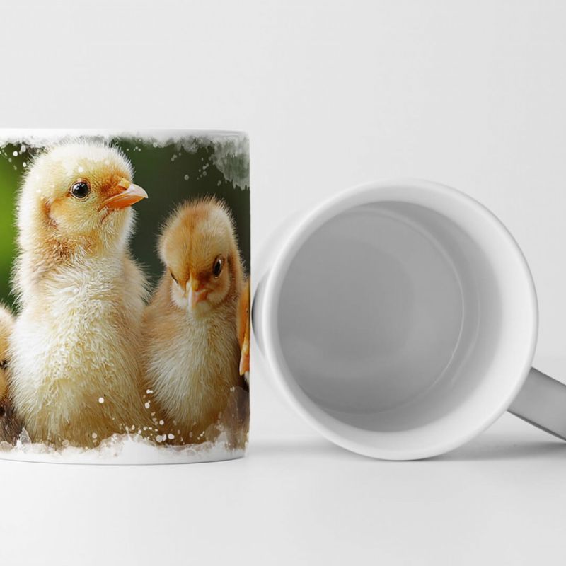 Tasse Geschenk Tierfotografie – Süße Küken