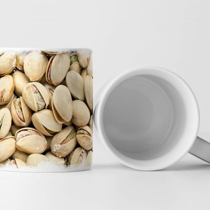 Tasse Geschenk Fotografie – geröstete Pistazien