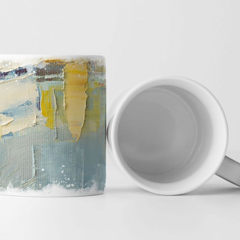 Tasse Geschenk Abstraktes Pastell Bild