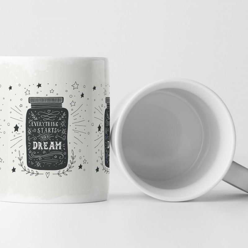 EAU ZONE Motiv Spruch Tasse Geschenk