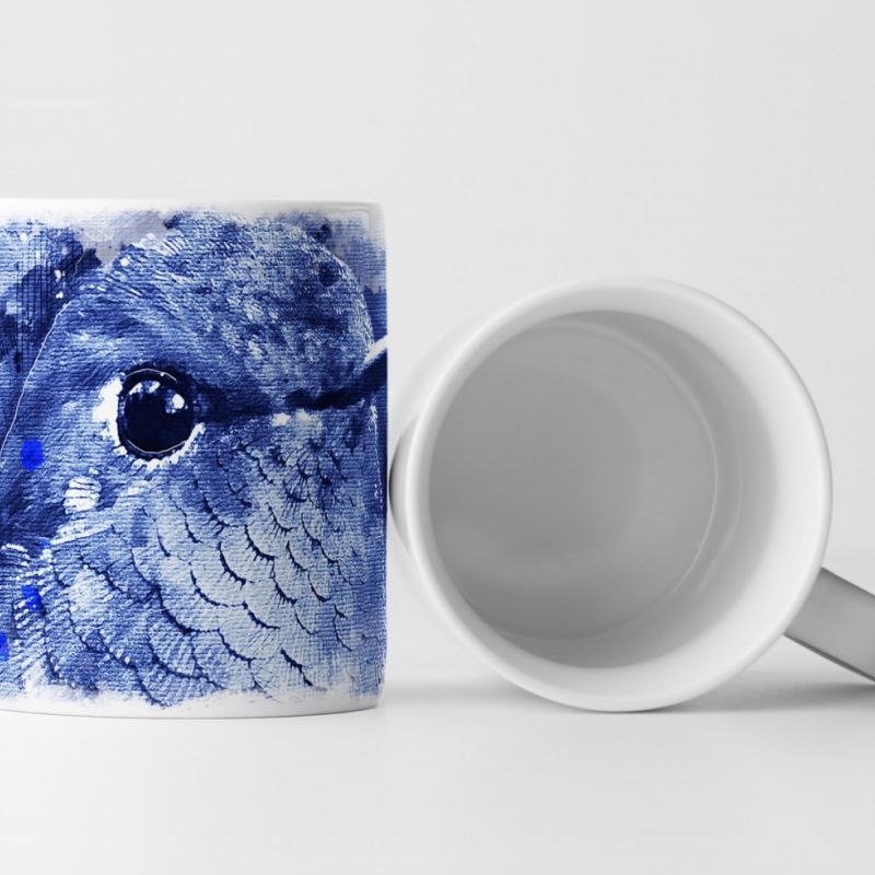 Kolibri Tasse als Geschenk,  Design Sinus Art