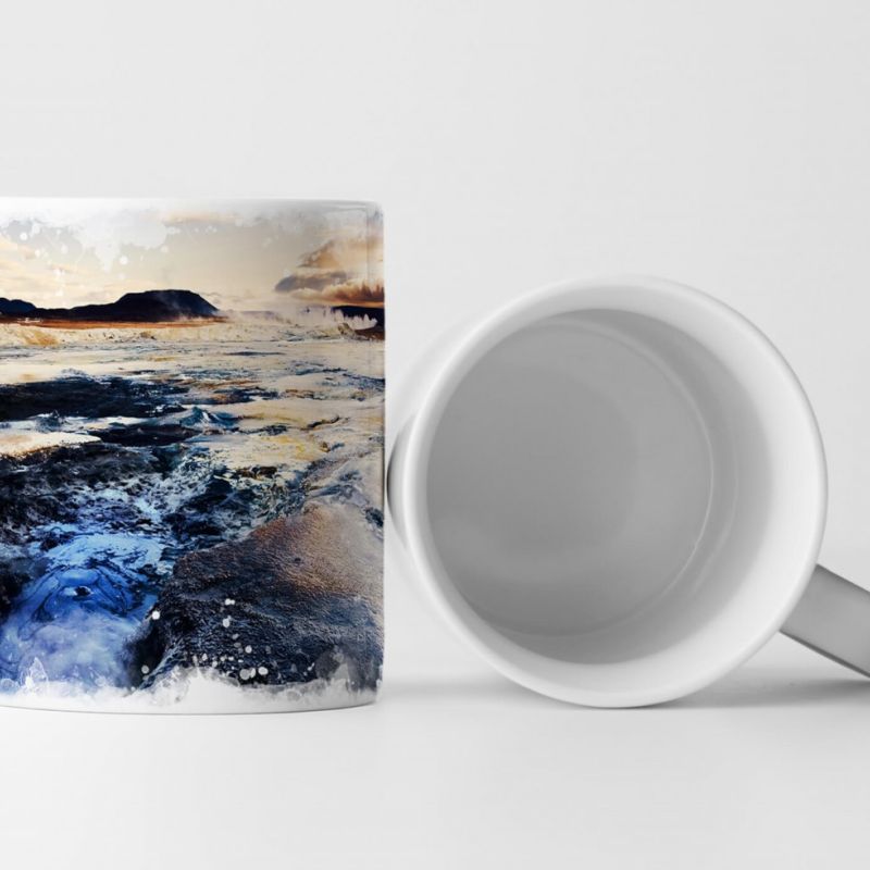 Tasse Geschenk Landschaftsfotografie – Wilder Fjord