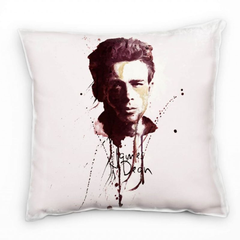 James Dean III Deko Kissen Bezug 40x40cm für Couch Sofa Lounge Zierkissen