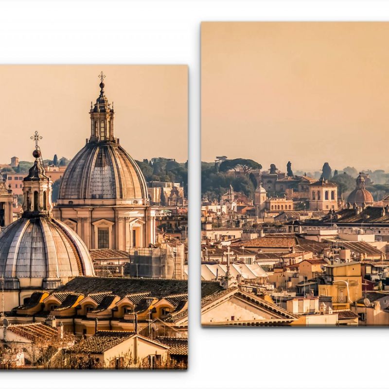 Skyline von Rom Wandbild in verschiedenen Größen