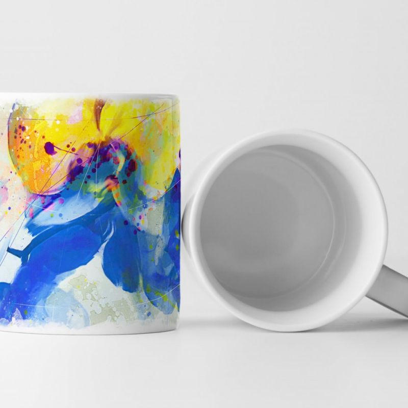 Blume VIII Tasse als Geschenk,  Design Sinus Art