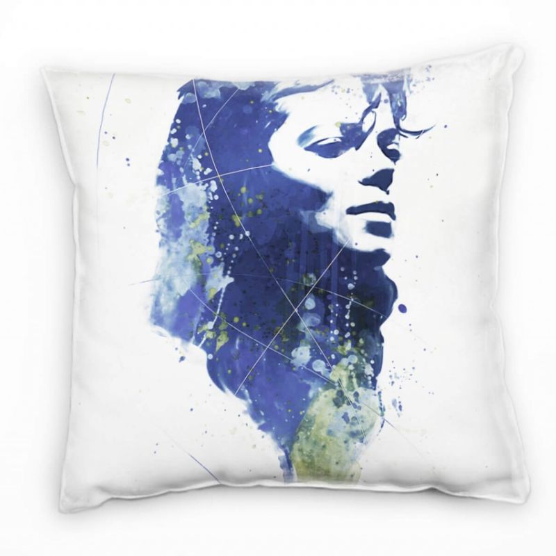 Michael Jackson VII Deko Kissen Bezug 40x40cm für Couch Sofa Lounge Zierkissen