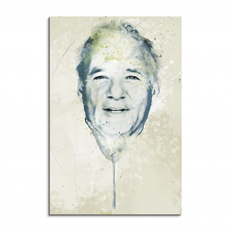 Bill Murray Aqua 90x60cm Wandbild Aquarell Art