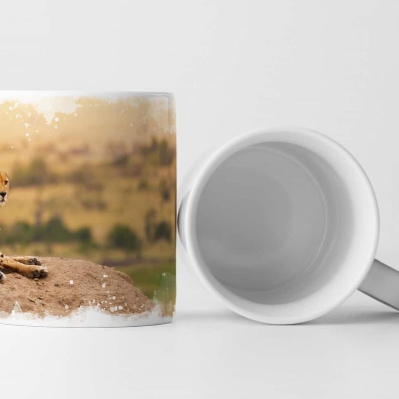 Tasse Geschenk  Fotografie Gepard – Safari