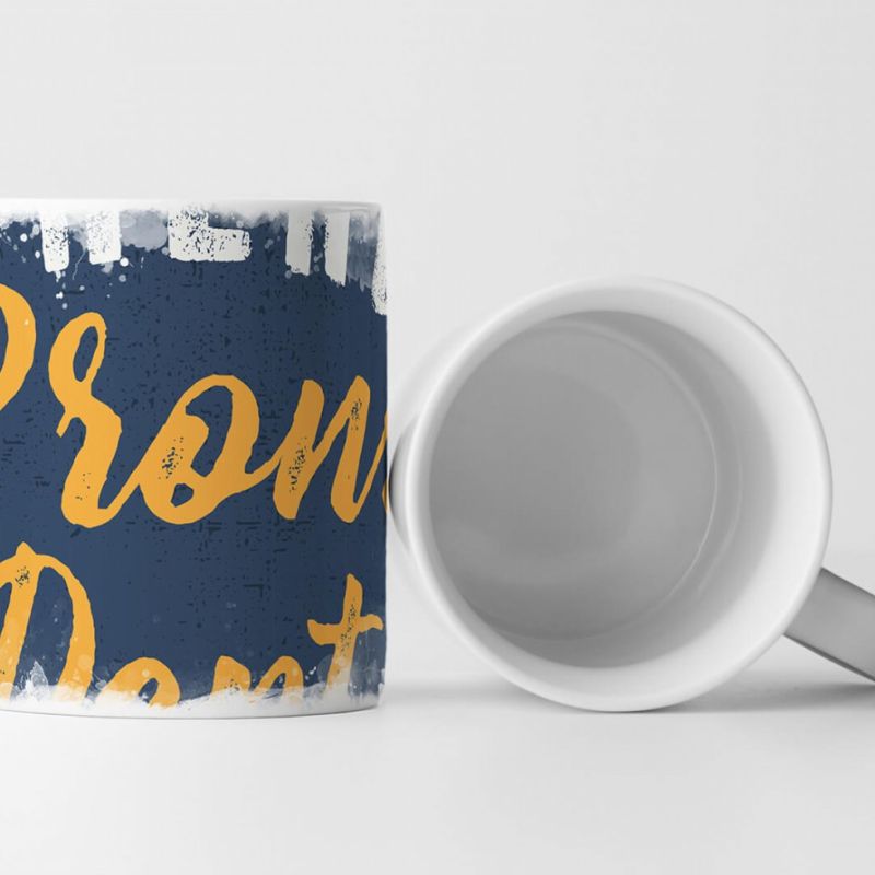 EAU ZONE Motiv Spruch Tasse Geschenk