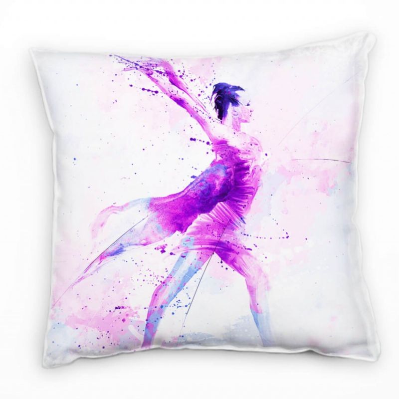 Ballett VIII Deko Kissen Bezug 40x40cm für Couch Sofa Lounge Zierkissen