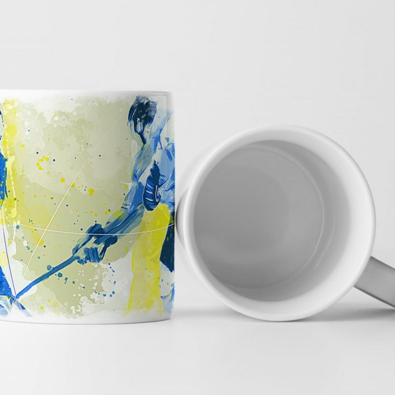 Eishockey II Tasse als Geschenk,  Design Sinus Art