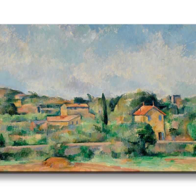 Remaster 120x60cm Paul Cézanne weltberühmtes Wandbild The Bellevue Plain Wunderschön