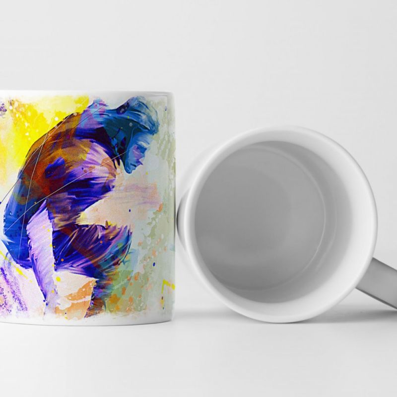 Surfer III Tasse als Geschenk,  Design Sinus Art