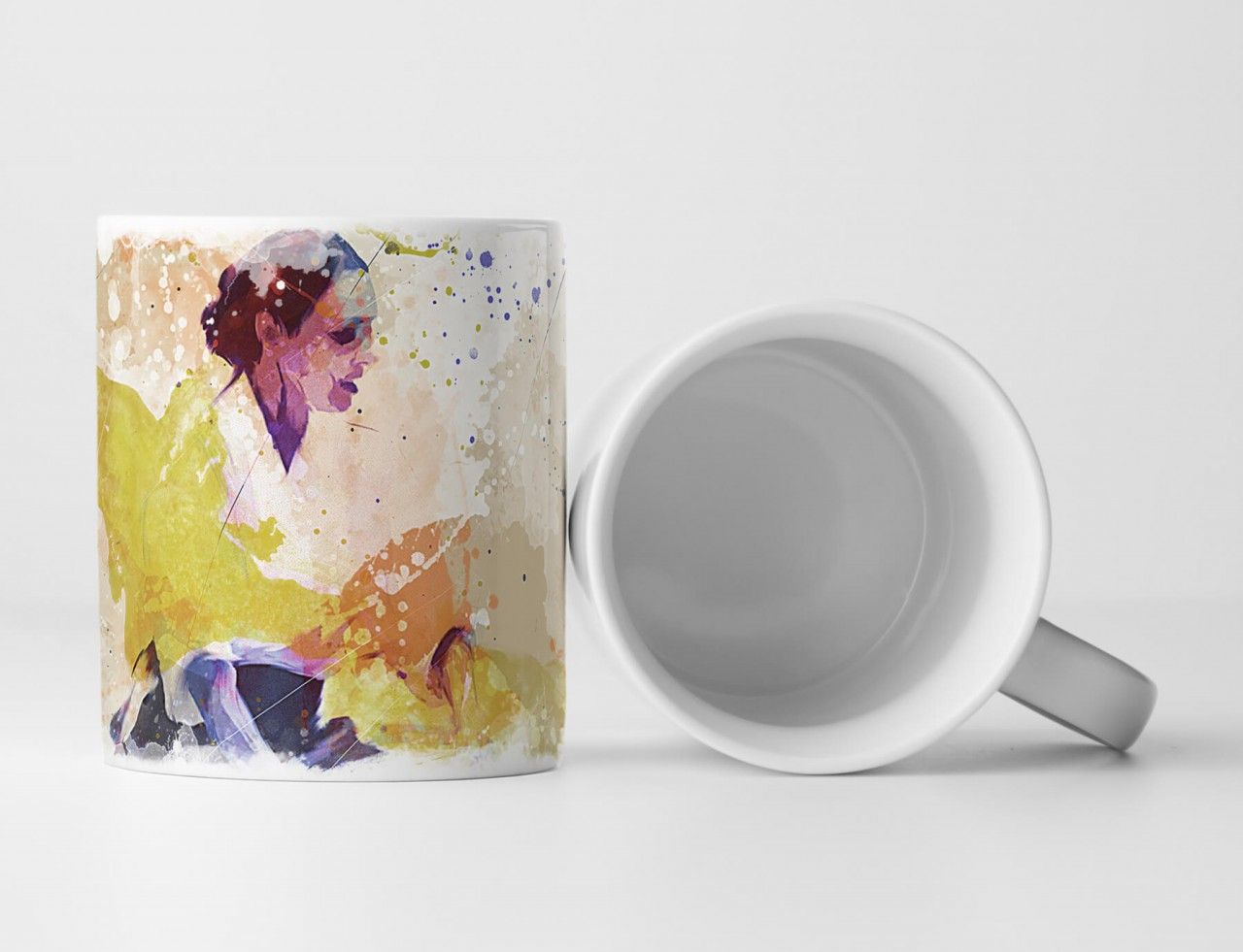 Aikido Tasse als Geschenk,  Design Sinus Art