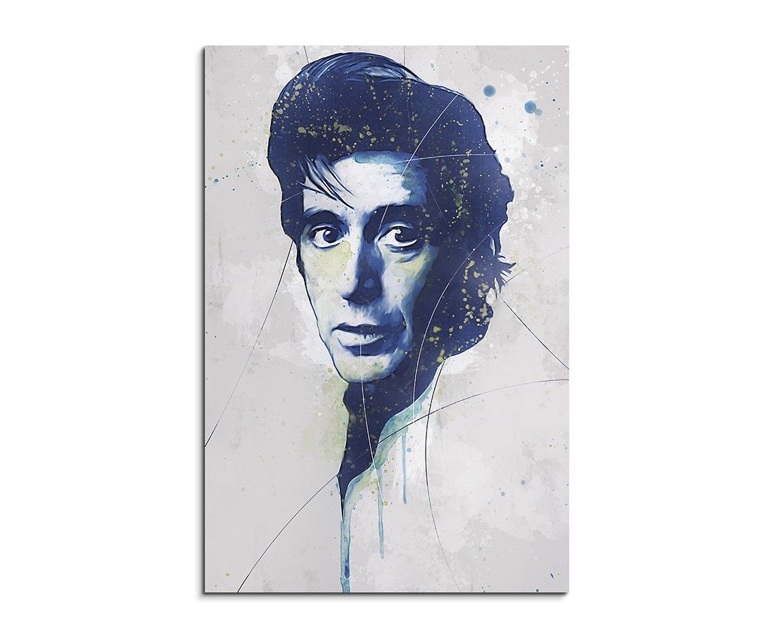 Al Pacino Aqua 90×60 cm Aquarell Kunstbild