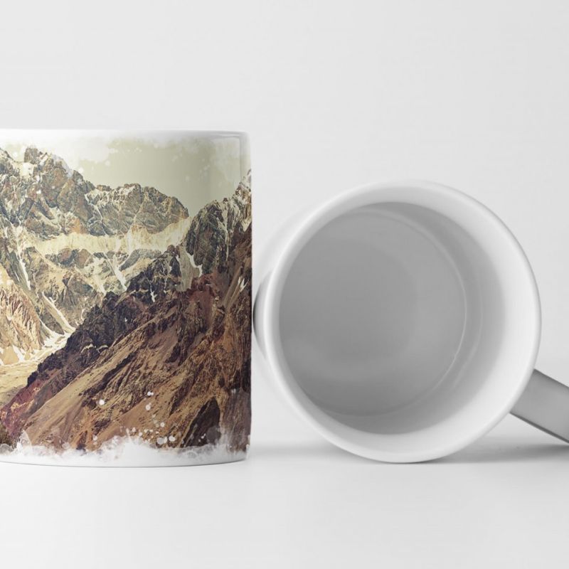 Tasse Geschenk Naturfotografie – Berge in Argentinien