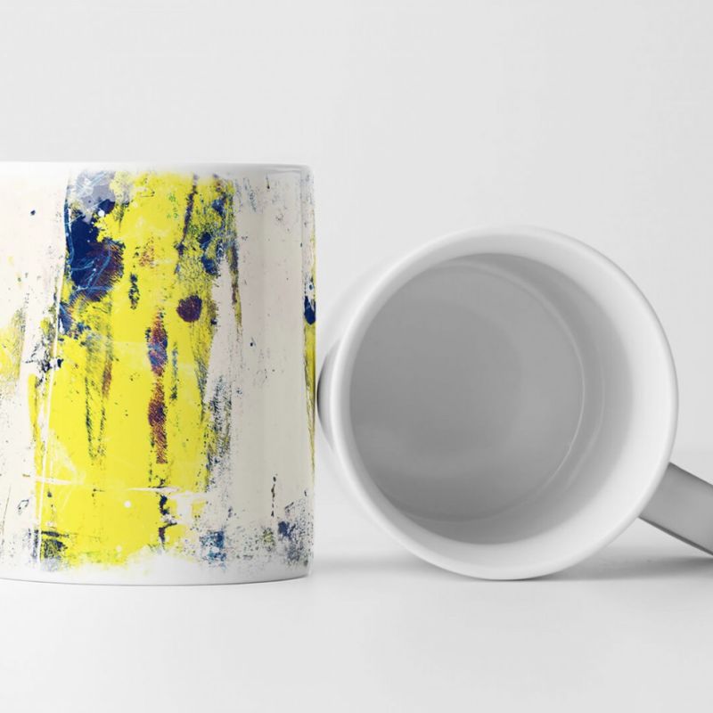 Tasse Geschenk Kunst in Grungeoptik