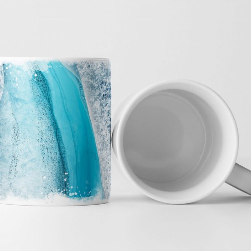 Tasse Geschenk Landschaftsfotografie – Isländischer Gletscher