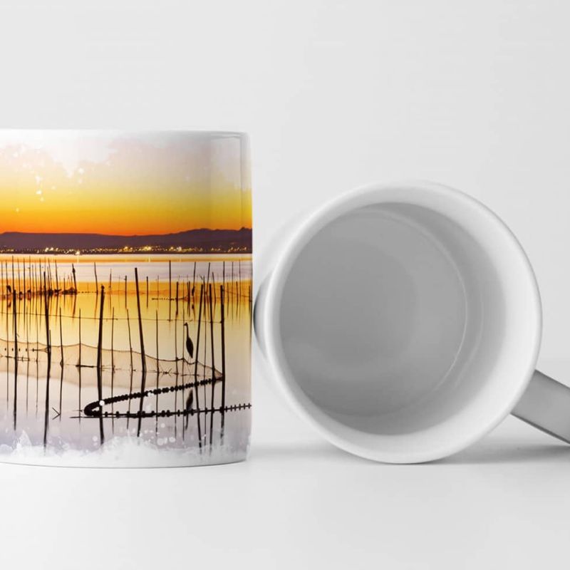 Tasse Geschenk Fotocollage – Meer aus Farben