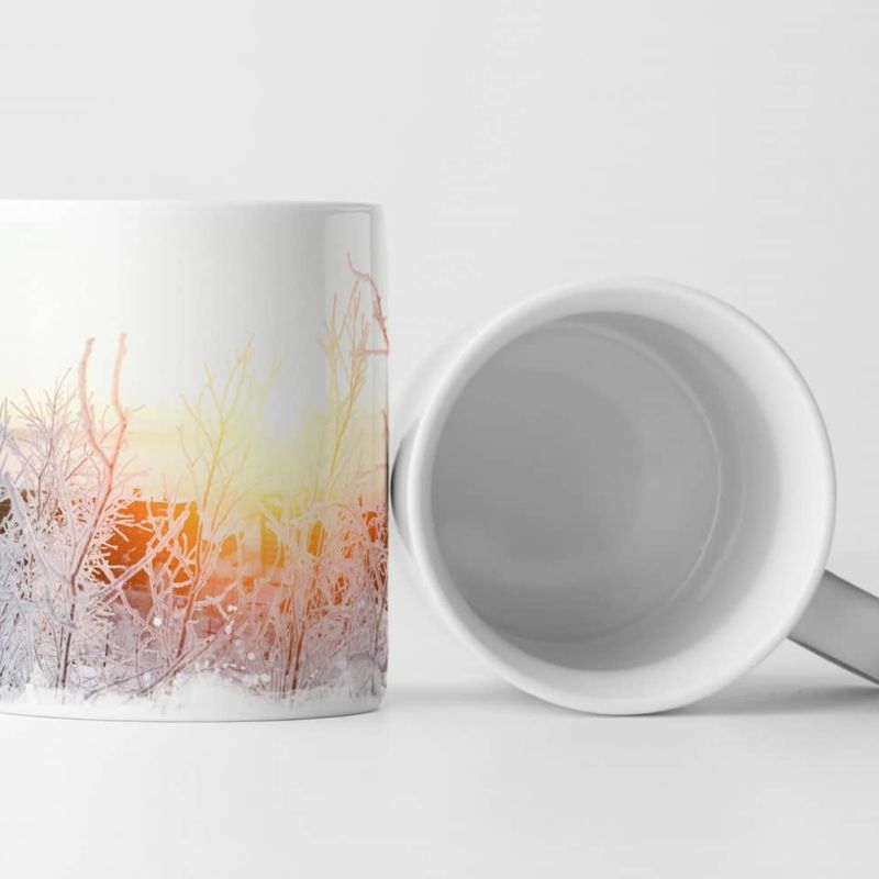 Tasse Geschenk Frost in der Tundra