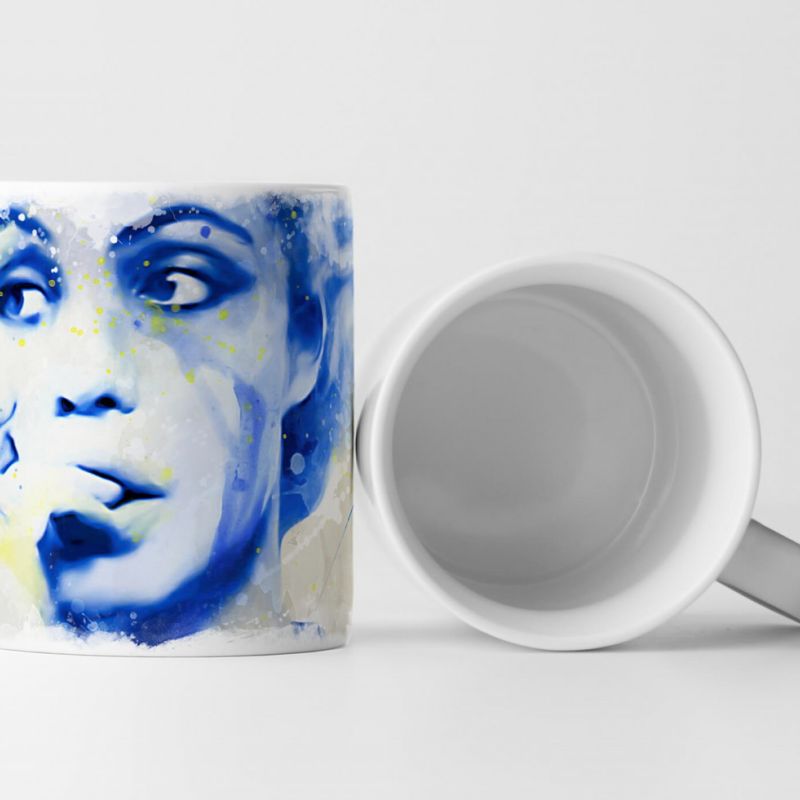 Emmanuelle Beart III Tasse als Geschenk,  Design Sinus Art