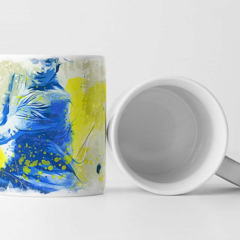 Tennis II Tasse als Geschenk,  Design Sinus Art