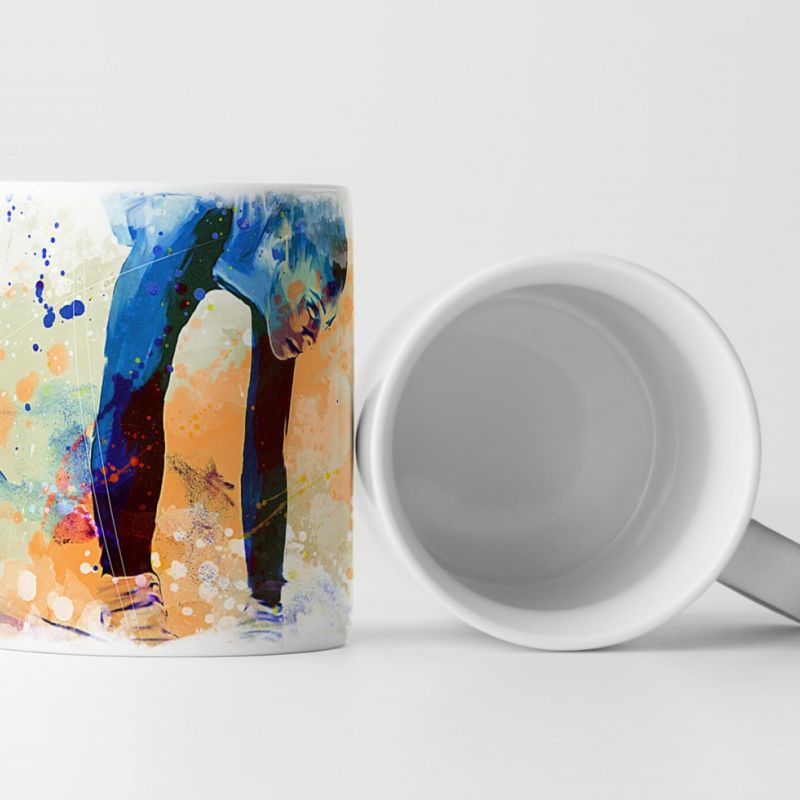 Turnen VIII Tasse als Geschenk,  Design Sinus Art