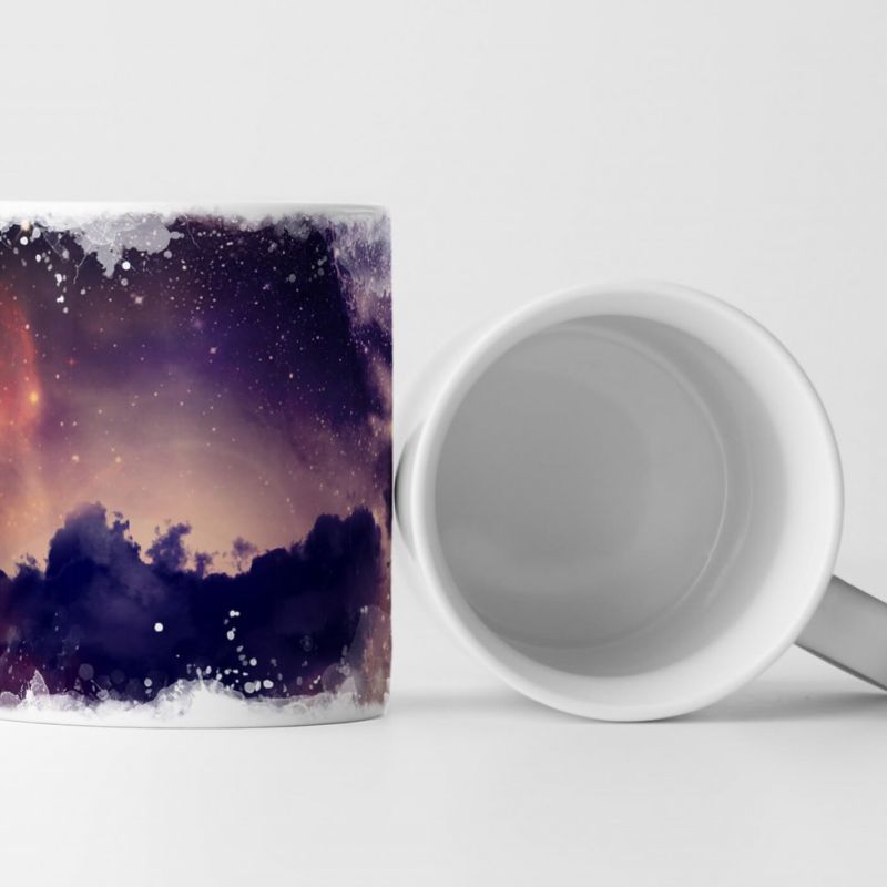 Tasse Geschenk Bild – Weltraum und Galaxien