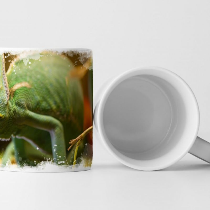 Tasse Geschenk Chamäleon – Tierfotografie