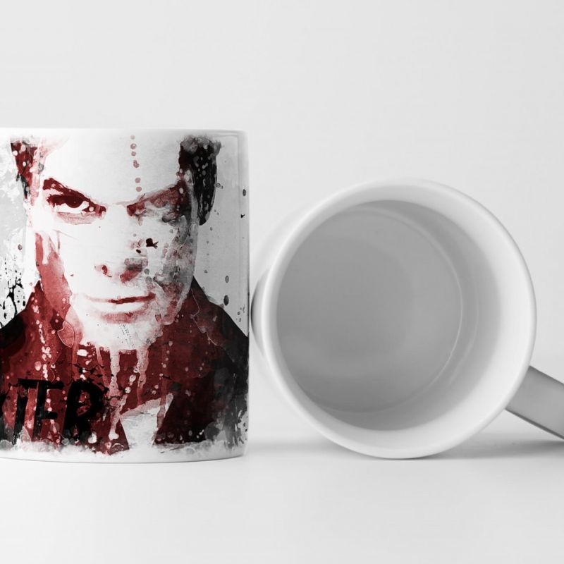 Dexter Tasse als Geschenk,  Design Sinus Art