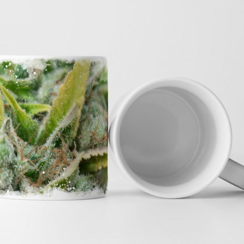 Tasse Geschenk Cannabis Knospen